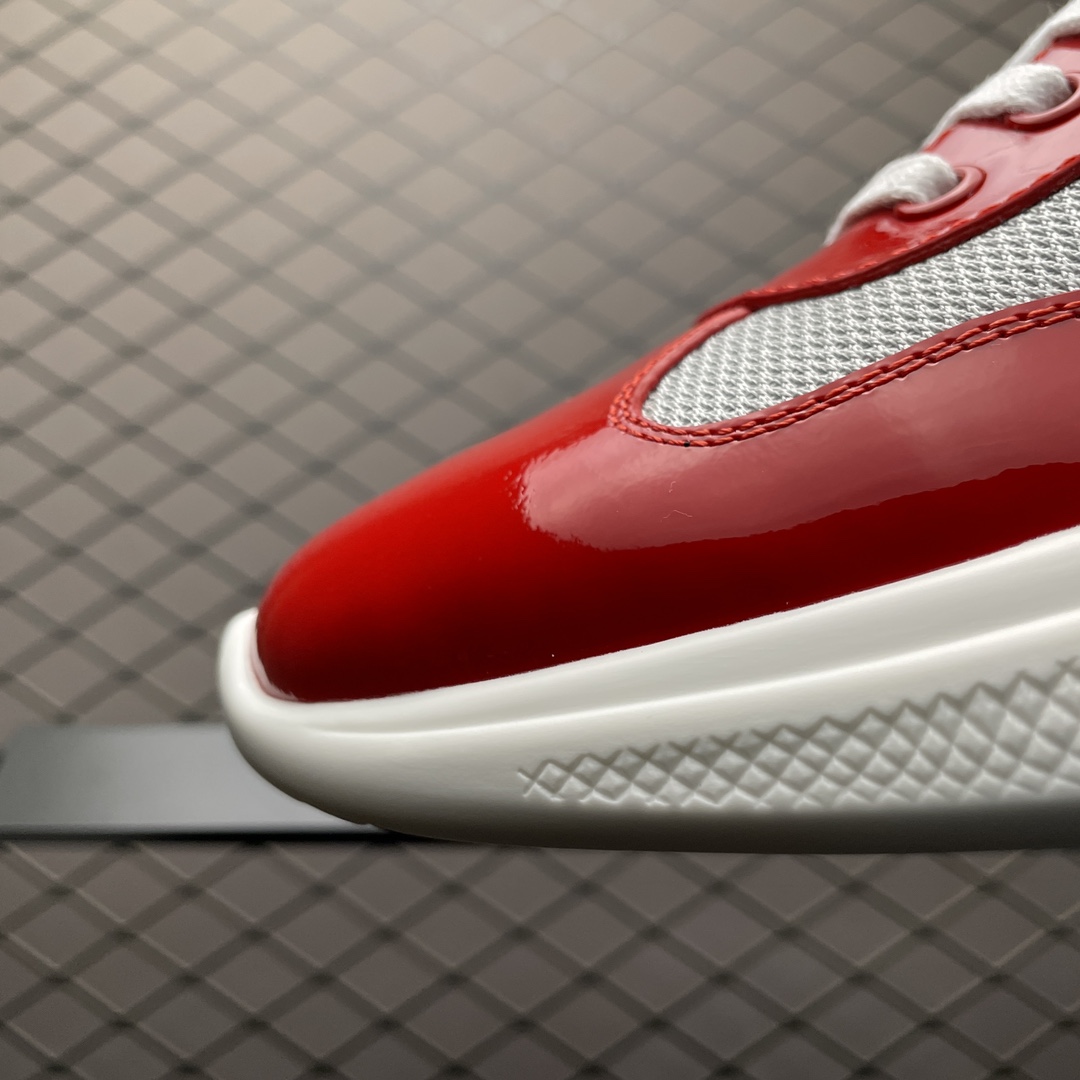 Replica Prada Shoe Prada Calzature Uomo Size 38-46 Red