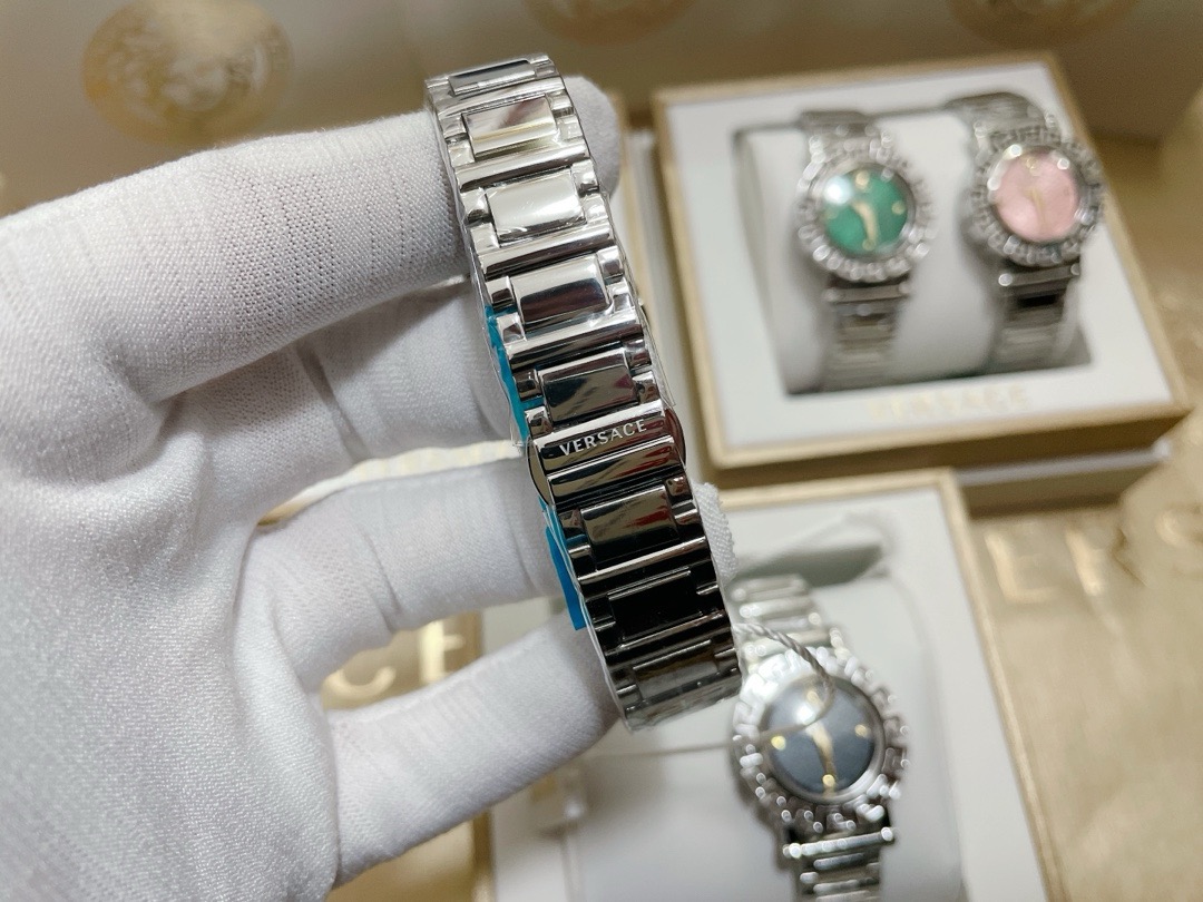 Replica Versace 904l Stainless Steel Quartz Watch 30MM