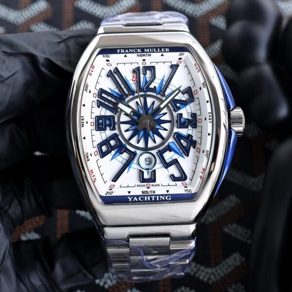Replica Franck Muller 904l Stainless Steel Automatic Machine Watch 44MM