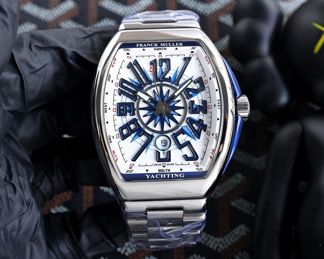 Replica Franck Muller 904l Stainless Steel Automatic Machine Watch 44MM