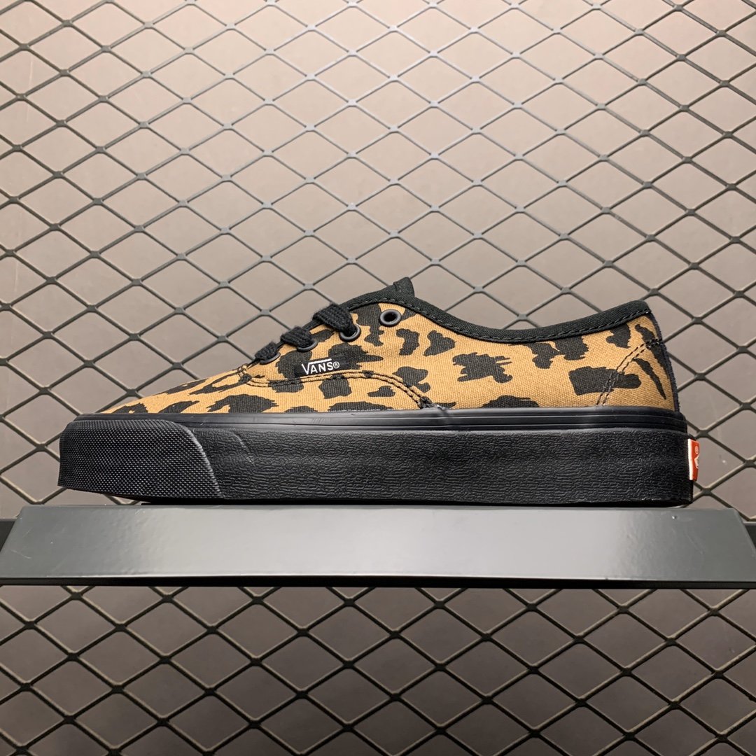 Replica Vans Shoe Vans Authentic 44 DX Leopard BLACK 35-44