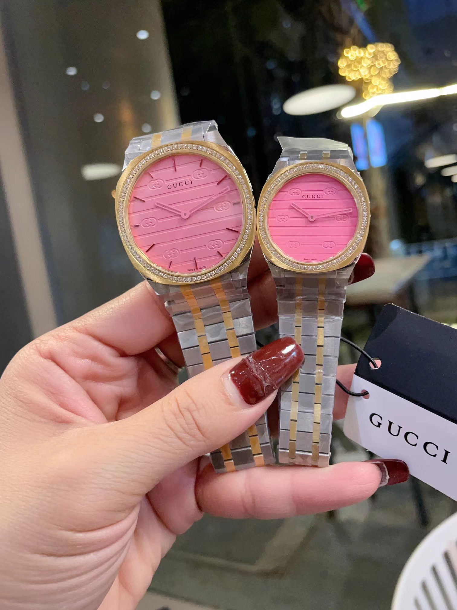 Replica Gucci 904l Stainless Steel Quartz Watch 30MM 38MM