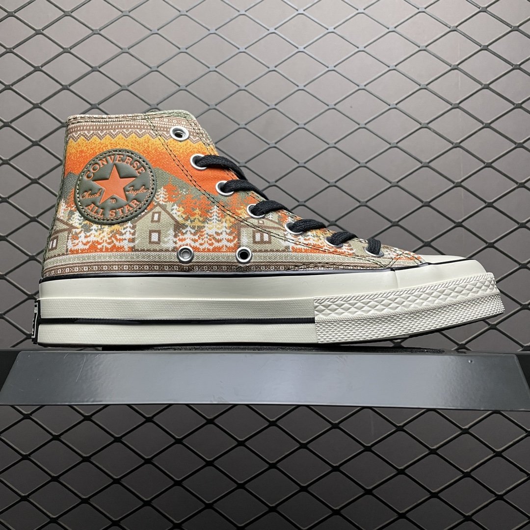 Replica Converse Shoe Converse  Chuck 1970s ORANGE Size 35-44