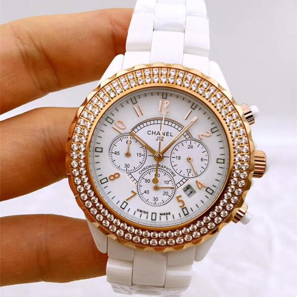 Replica CHANEL 904l Stainless Steel Quartz Watch 42MM