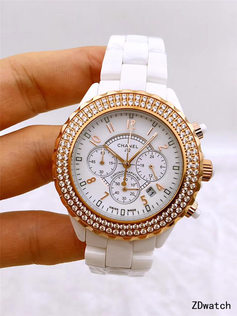 Replica CHANEL 904l Stainless Steel Quartz Watch 42MM