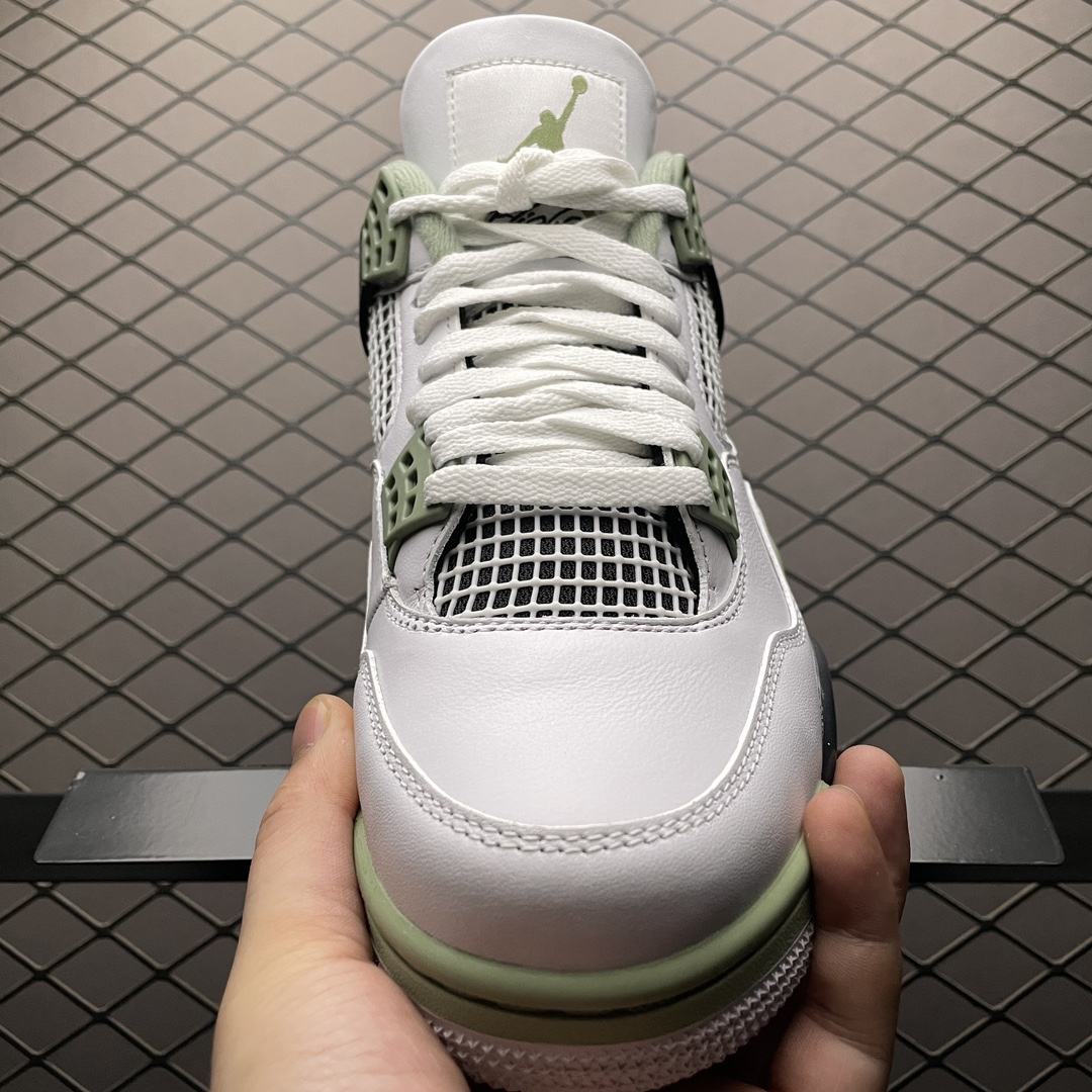 Replica Air Jordan Shoe Air Jordan 4 Oli Green AQ9129-129 Z Size 40-47.5