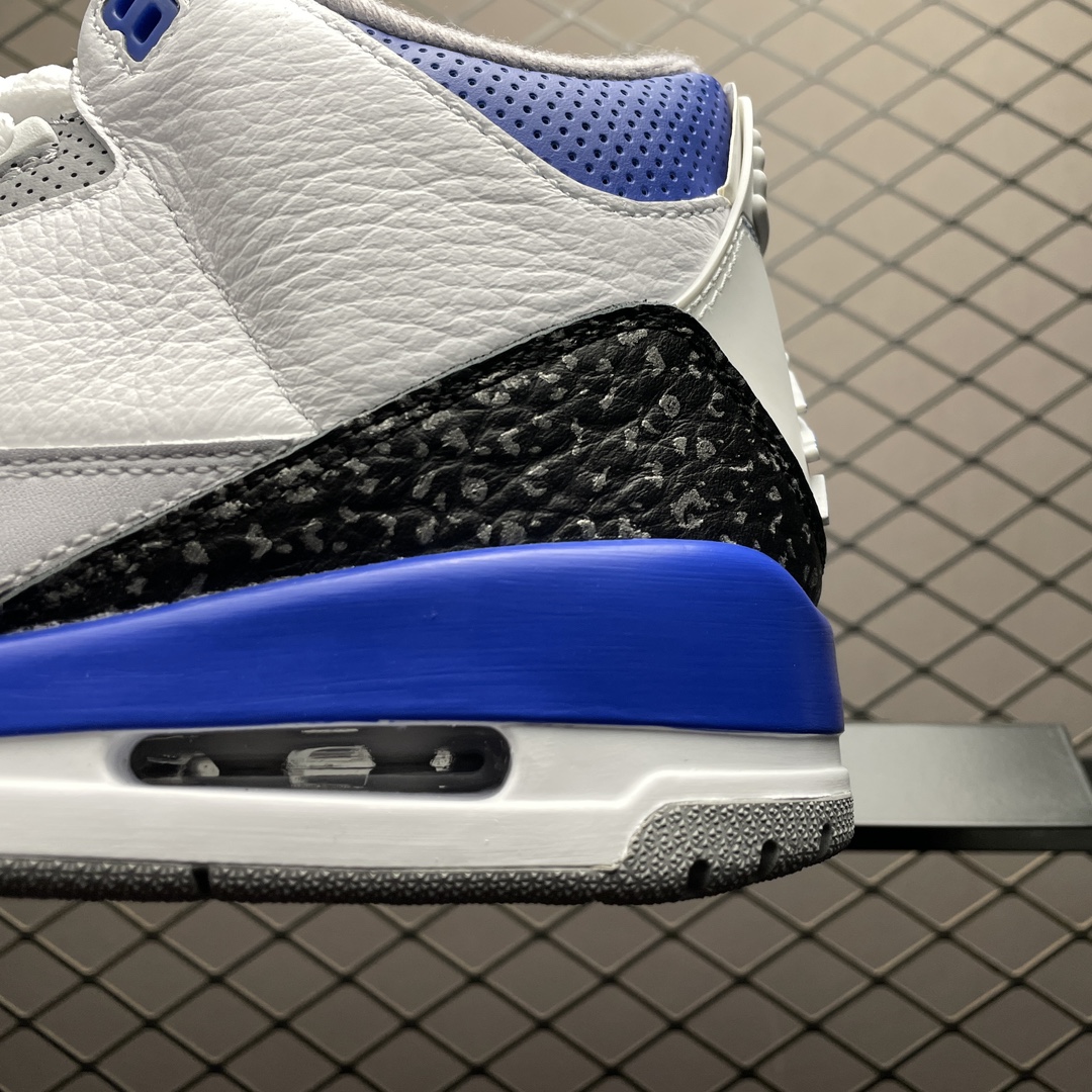 Replica Air Jordan Shoe Air Jordan 3 Racer Blue AJ3 CT8532-145  40-47.5