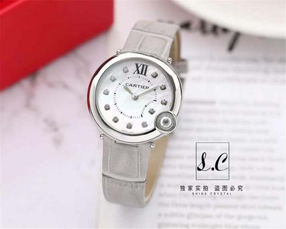 Replica Cartier Ballon Bleu 904l Stainless Steel Quartz Watch 31mm