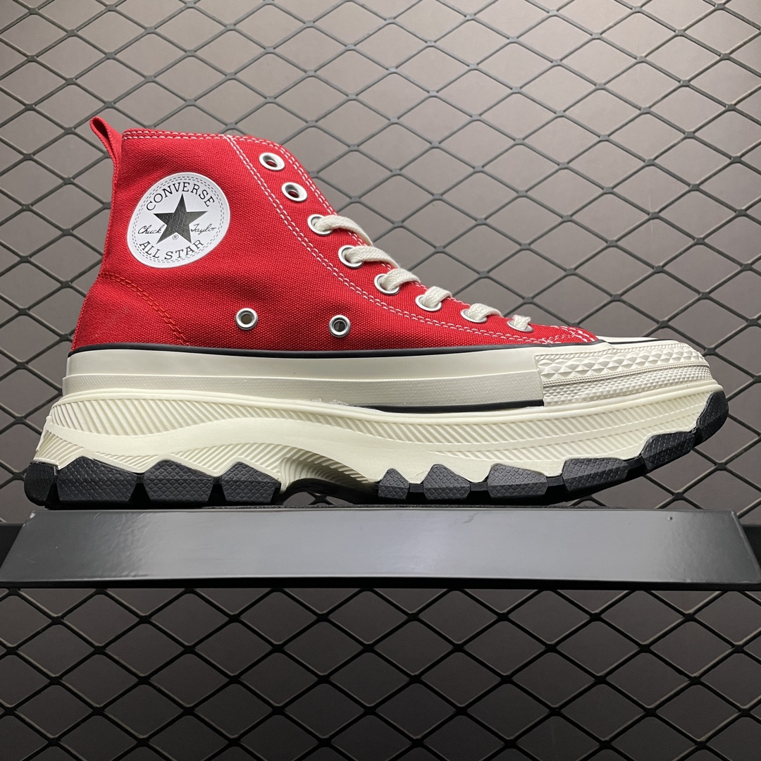 Replica Converse Shoe Converse All Star 100 Trekwave High Size 35-39 Red