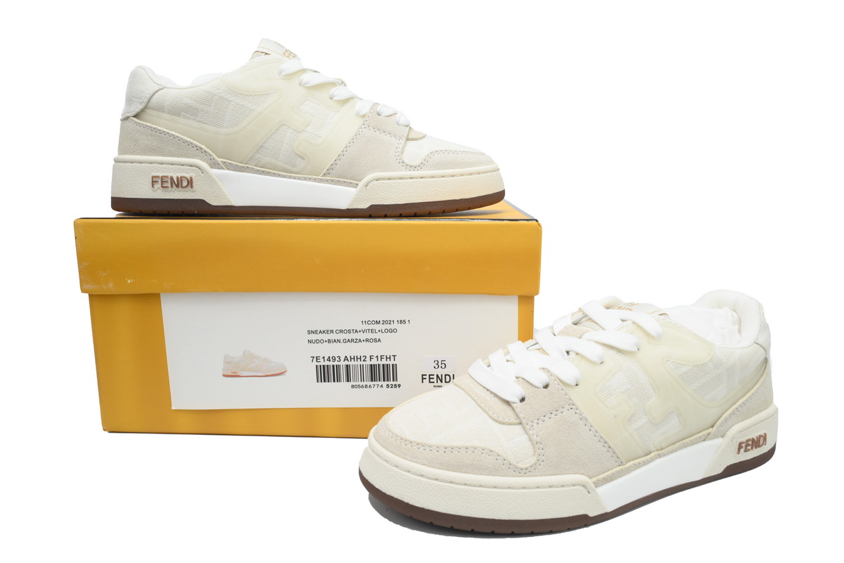 Replica Fendi Shoe Fendi Match White