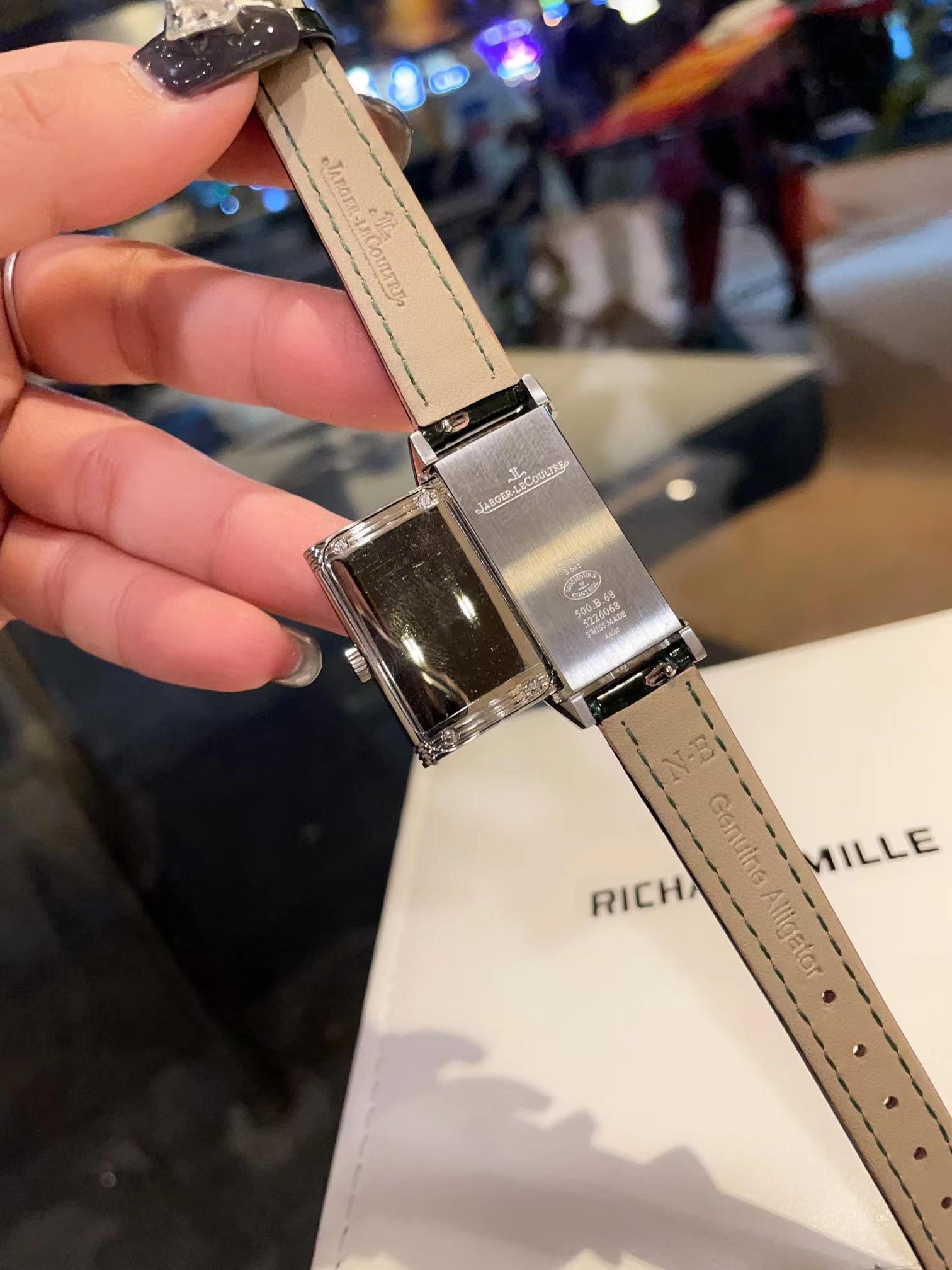 Replica Jaeger LeCoultre 904l Stainless Steel Quartz Watch 20MM
