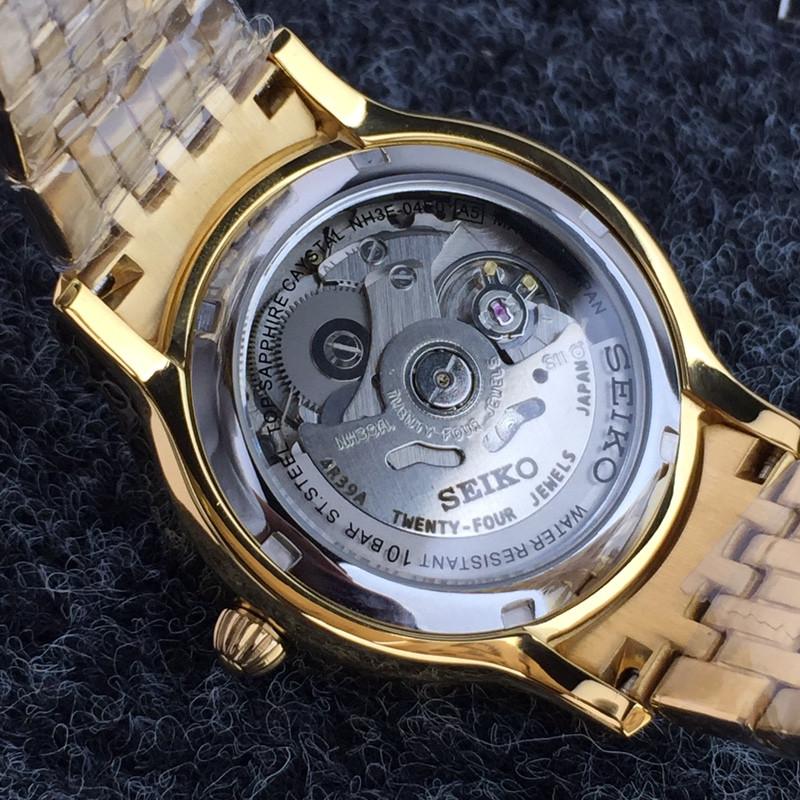 Replica Seiko 904l Stainless Steel Automatic Japanese Movement Watch 40MM