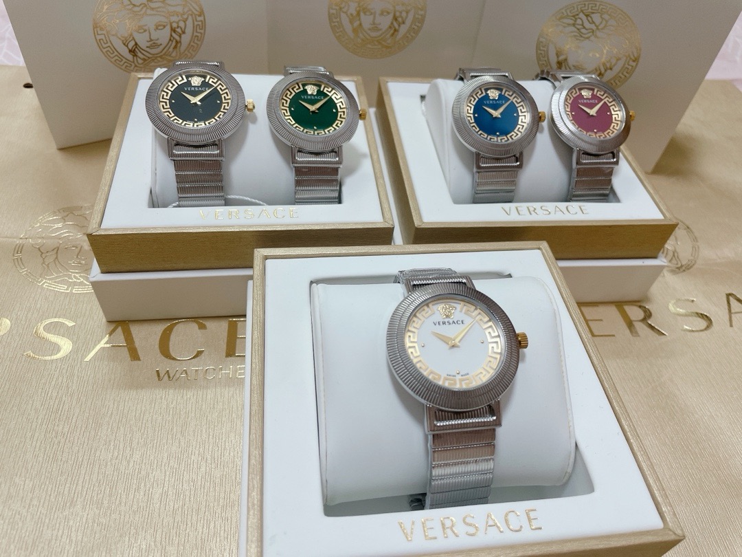 Replica Versace 904l Stainless Steel Quartz Watch 36MM
