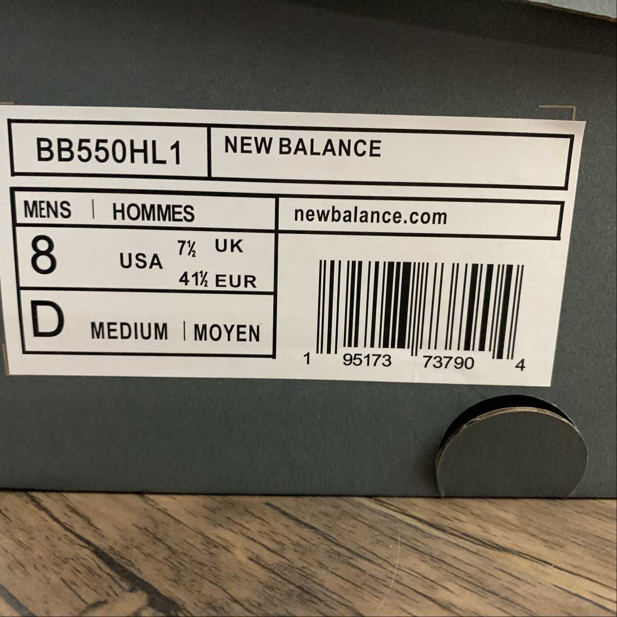 Replica New Balance Shoe New Balance NB550 BB550HL1  36-45