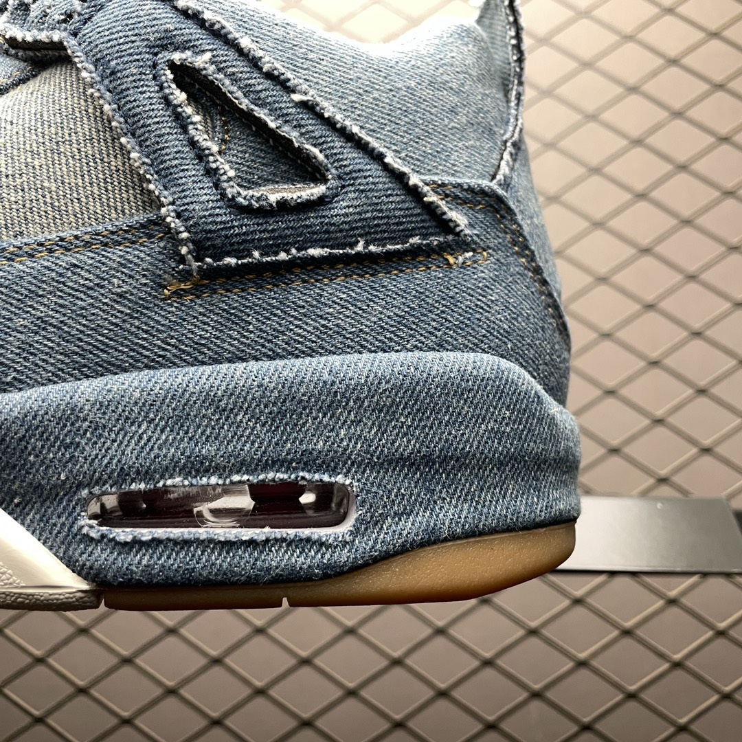 Replica Air Jordan Shoe Air Jordan 4 Levis AJ4 AO2571-401 Size 40-46