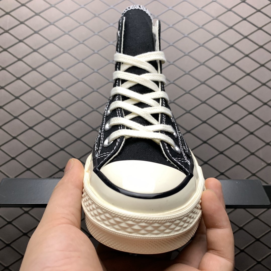 Replica Louis Vuitton Shoe Converse Chuck 1970S Hi LV Black Size 35-44
