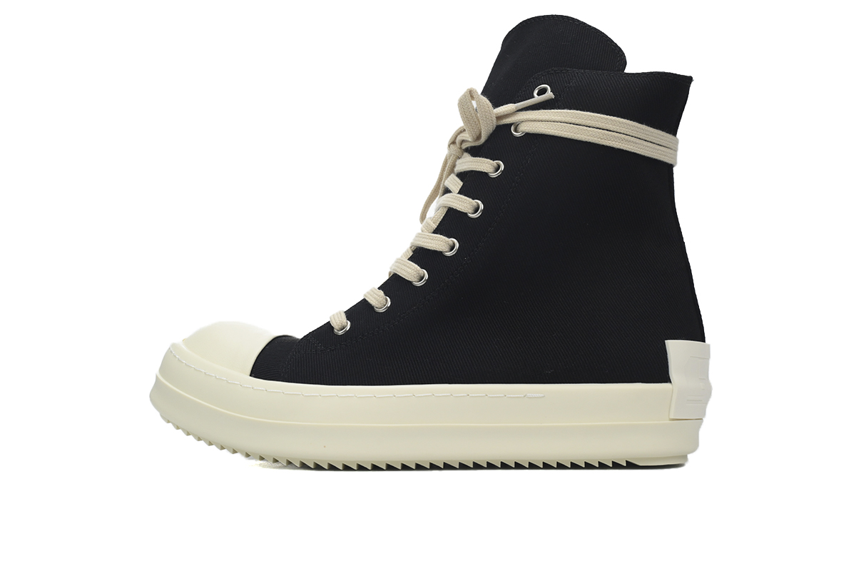 Replica Rick Owens Shoe Rick Owens DRKSHDW Gethsemane High ‘Black Milk’