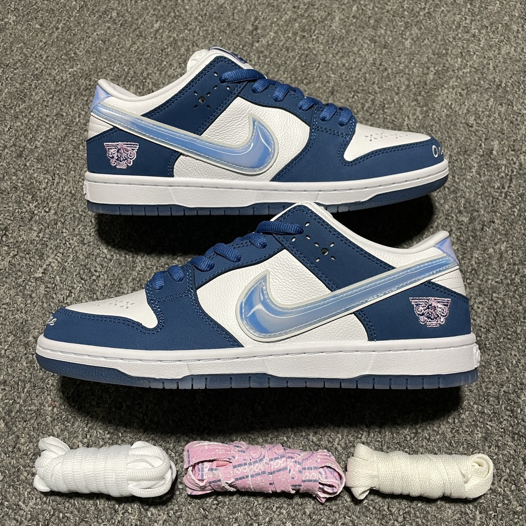 Replica Nike Dunk SB Shoe Born x Raised x Nike SB Dunk Low FN7819-400 Size 36-47.5