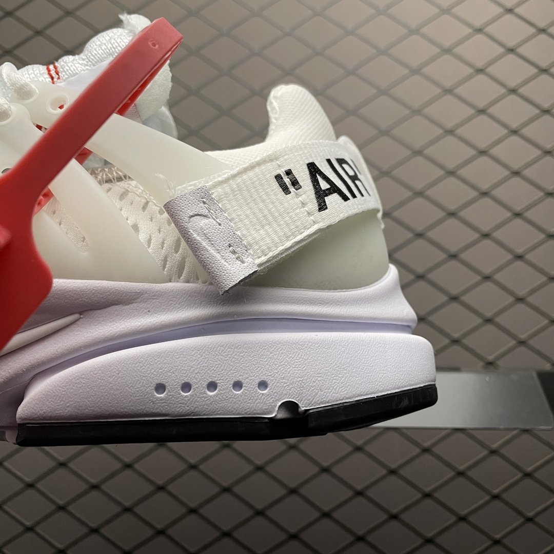 Replica OFF White Shoe Off-White x Nike Air Presto 2.0 White The 10 OW AA3830-10036-45
