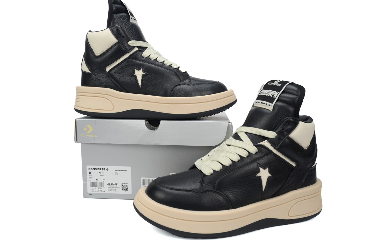 Replica Rick Owens Shoe A03945C Rick Owens DRKSHDWxConverseTURBOWPN