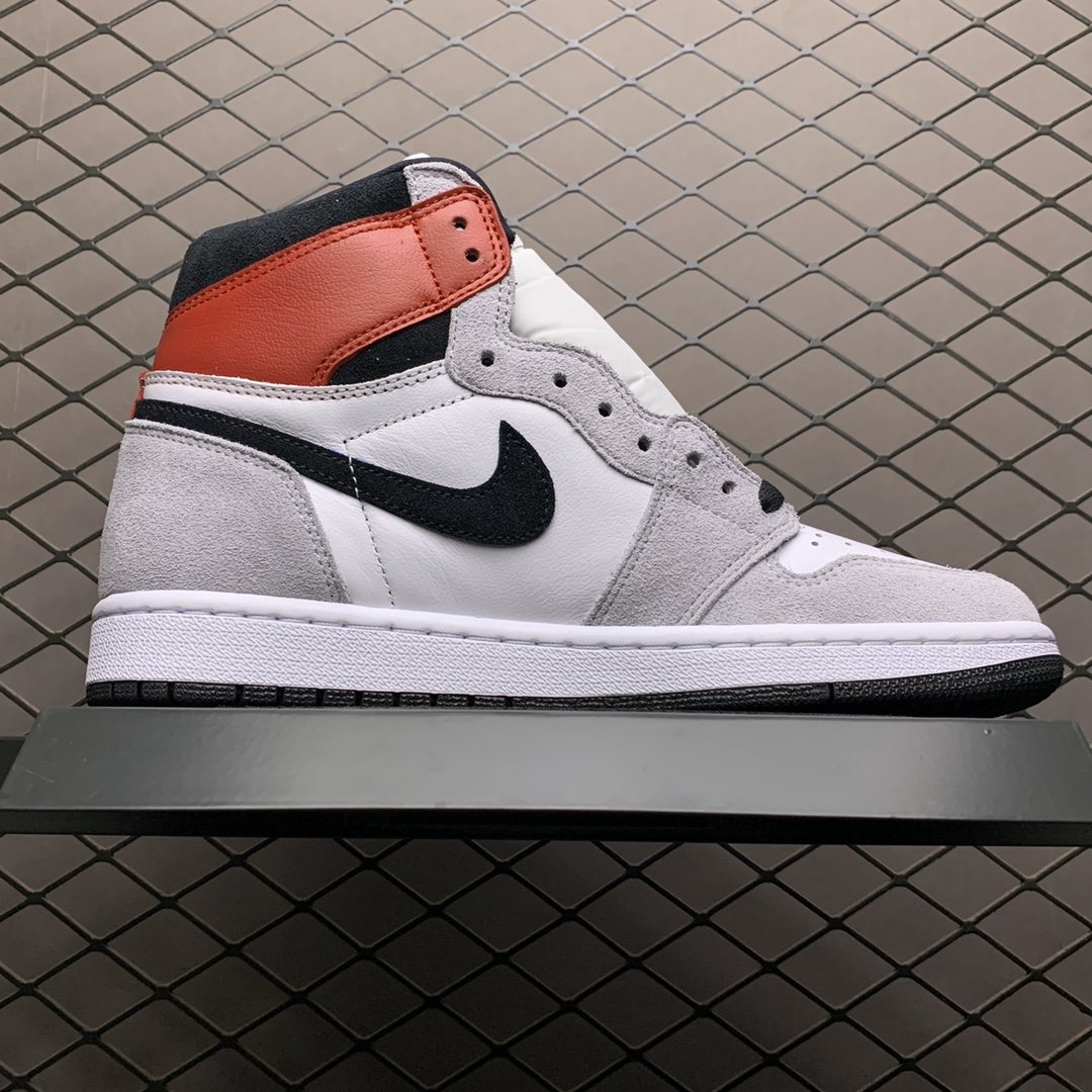 Replica Air Jordan Shoe Air Jordan 1 High Zoom Smoke Grey 555088-126 40-47