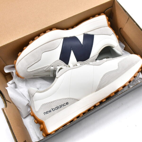 Replica New Balance Shoe WS327KB New Balance 327 Grey Navy