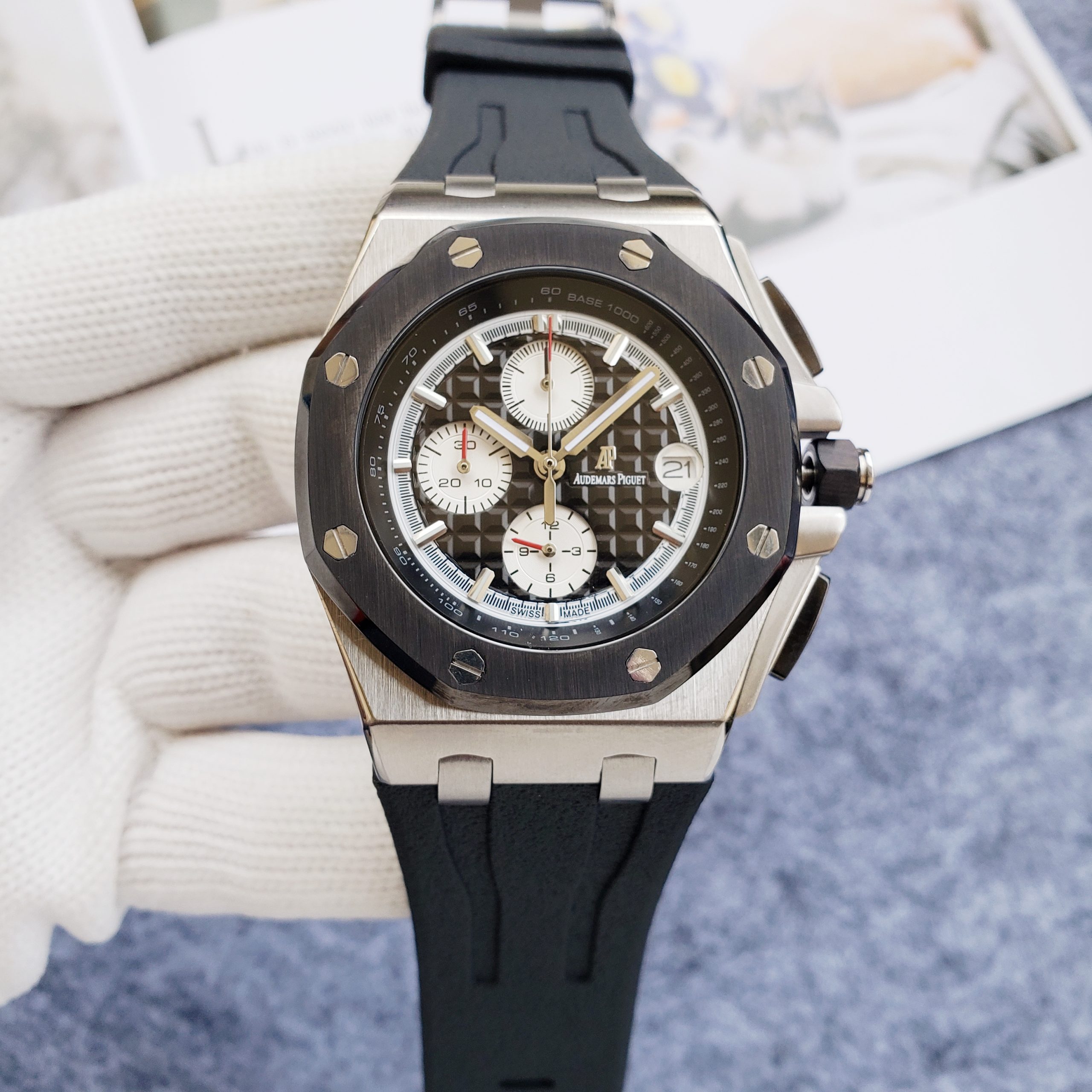 Replica Audemars Piguet Royal Oak Offshore 904l Stainless Steel Quartz Watch 44mm