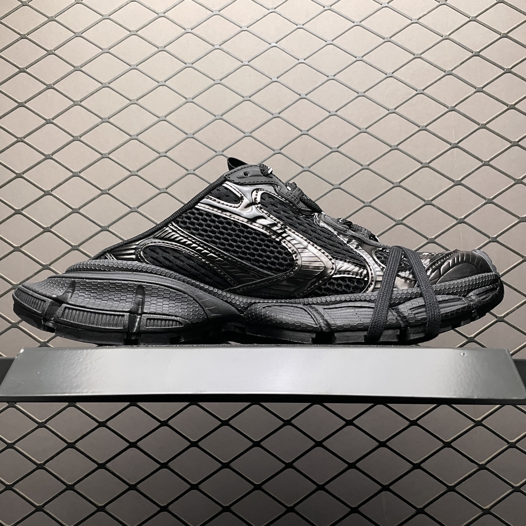 Replica Balenciaga Shoe Balenciaga 3XL Mule SIZE 35-46 Black Gray