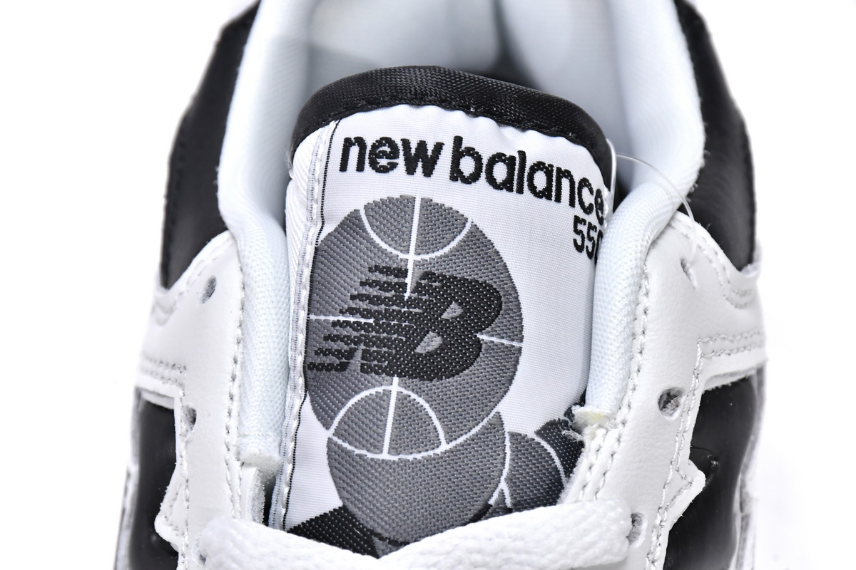 Replica New Balance Shoe BB550LM1 New Balance 550 Sea Salt Black