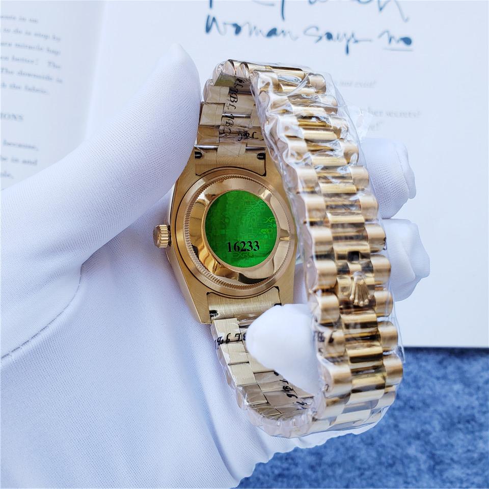 Replica Rolex DayDate 904l Stainless Steel Automatic Mechanical Watch 36mm