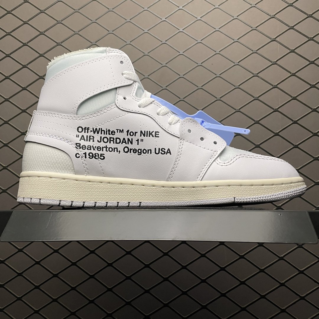 Replica OFF White Shoe Off-White x Air Jordan 1 OW AJ1 AQ0818-100 Size 36-47
