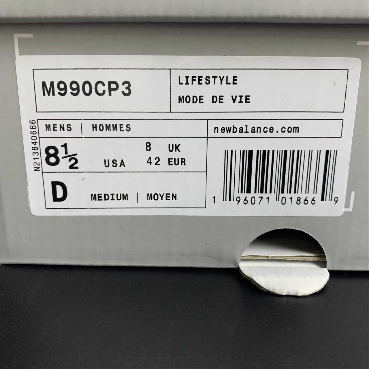 Replica New Balance Shoe New Balance NB990 M990CP3  36-45
