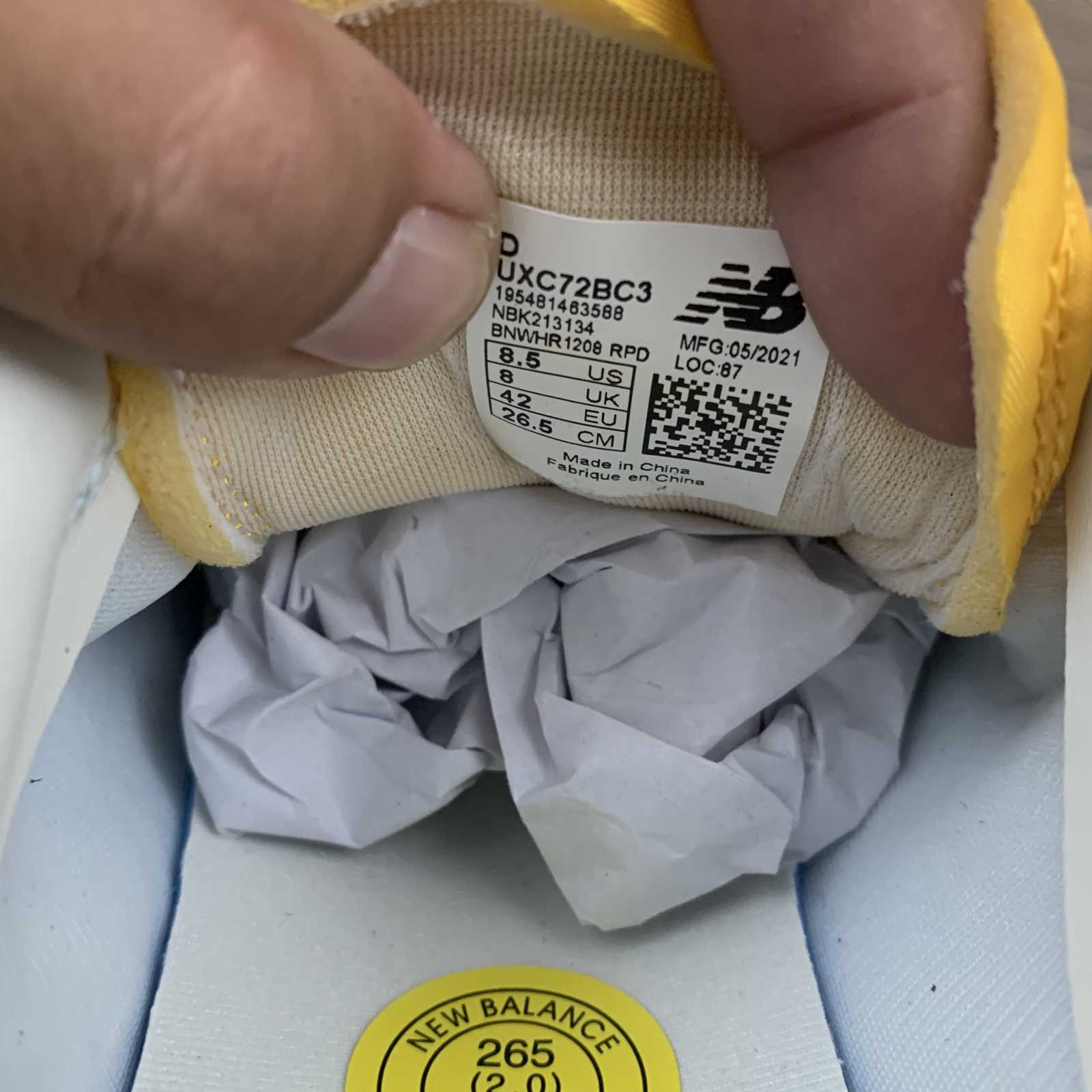 Replica New Balance Shoe New Balance NB72 UXC72BC2  36-46.5
