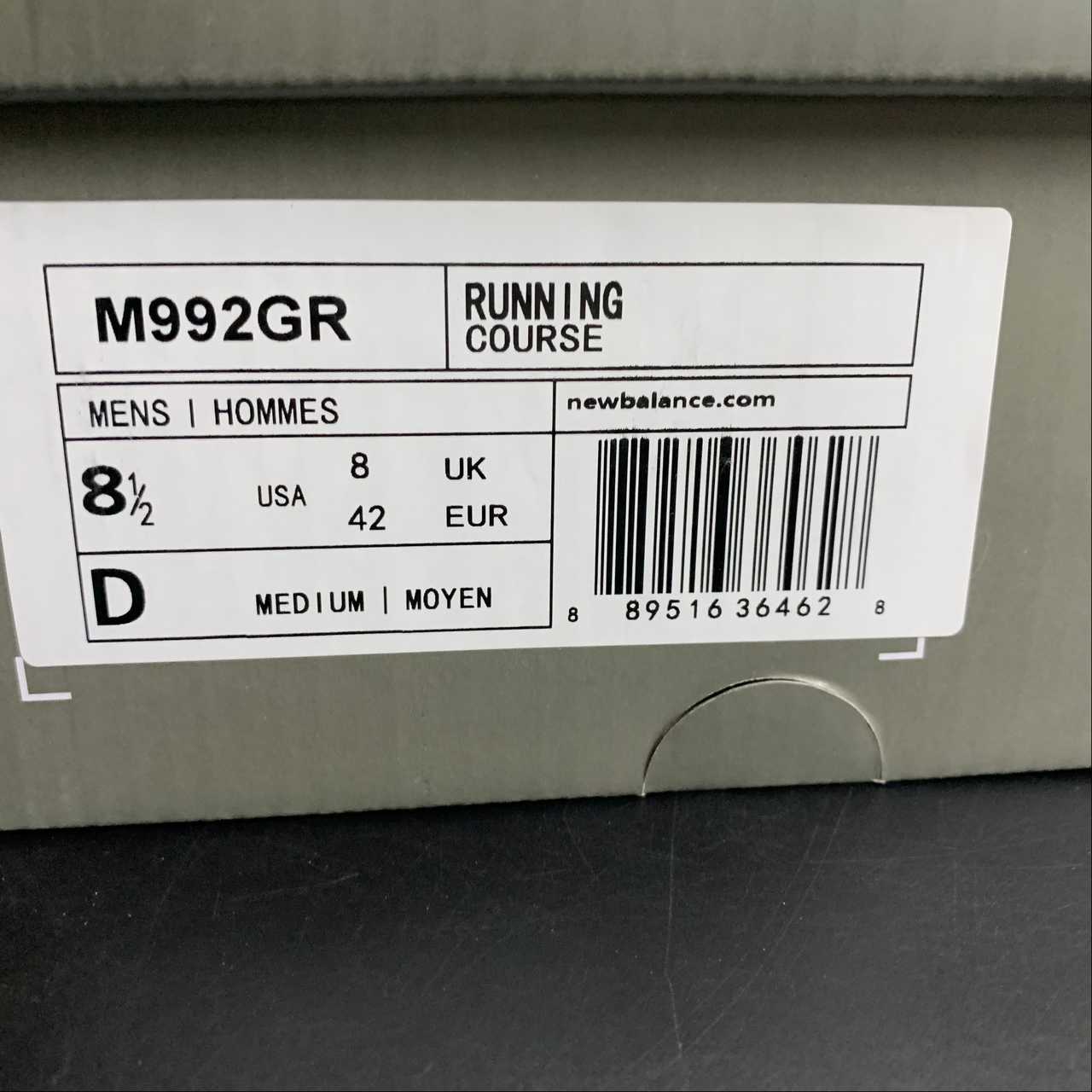 Replica New Balance Shoe New Balance NB992 M992GR  36-45