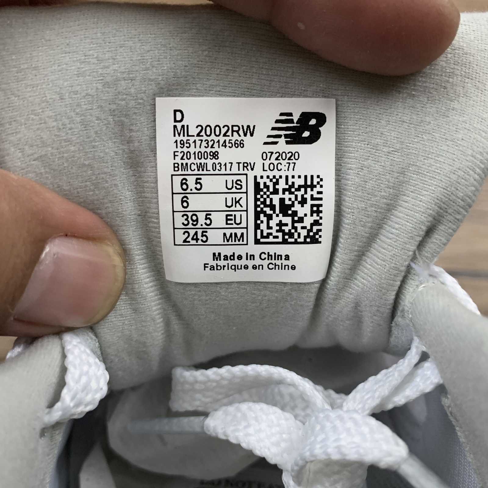 Replica New Balance Shoe New Balance NB2002 M2002RW  36-45