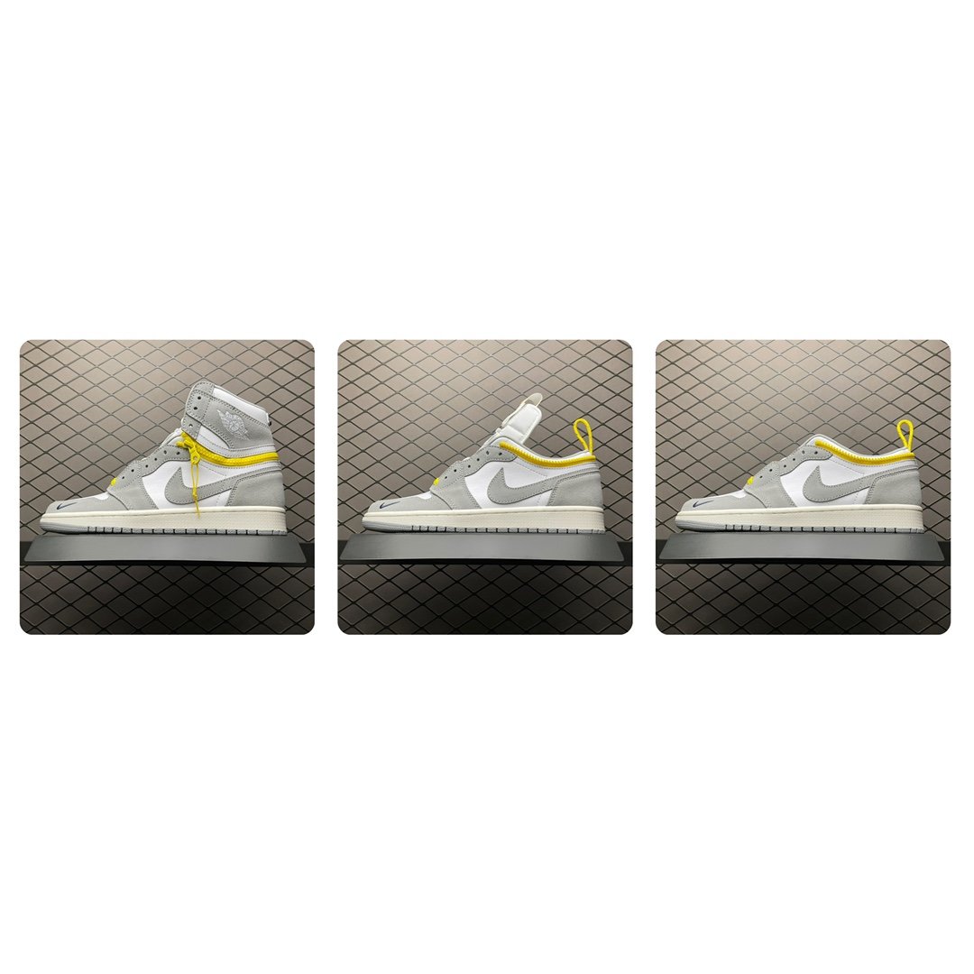 Replica Air Jordan Shoe Air Jordan 1 Switch Light Smoke GreyCW6576-100 36-46