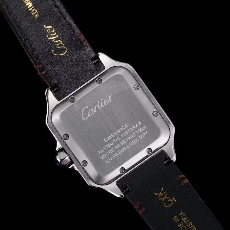 Replica Cartier Santos 904l Stainless Steel Quartz Watch 34mm 38mm