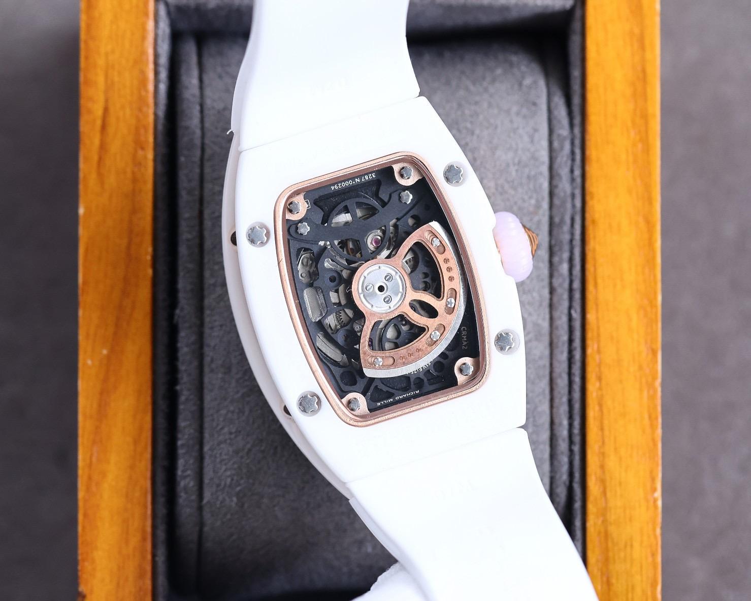 Replica Richard Mille Ceramic Case Automatic Machine Watch 31MM