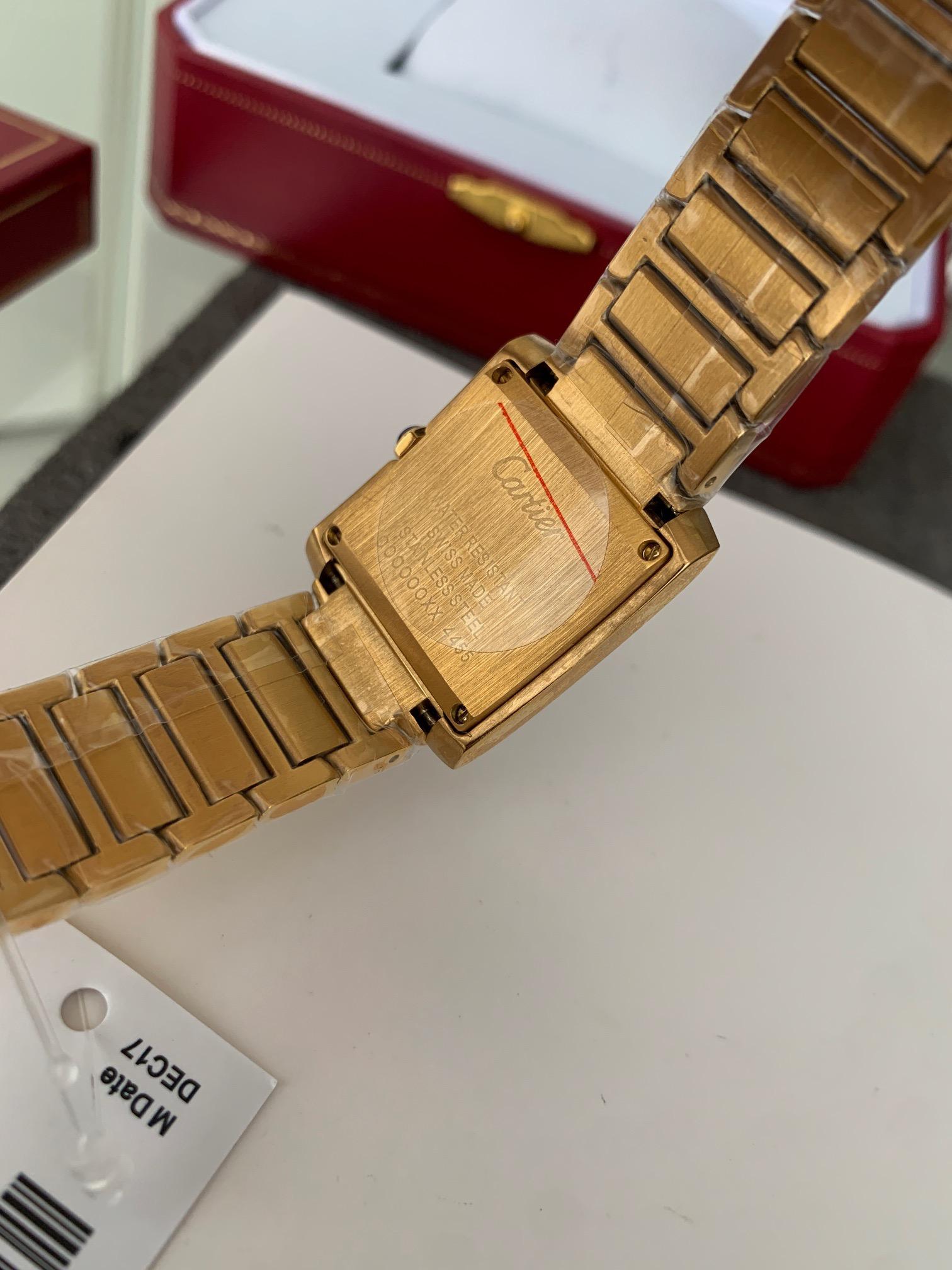 Replica Cartier Tank 904l Stainless Steel Quartz Watch 30mm 27mm 21mm