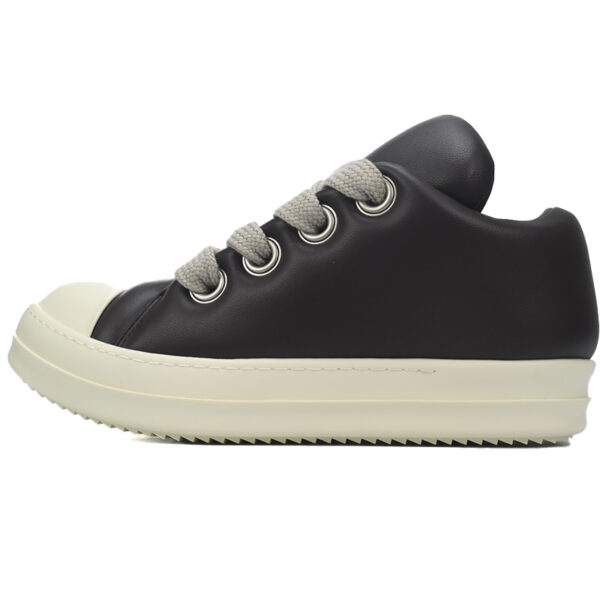 Replica Rick Owens Shoe Rick Owens Luxor Jumbo Padded Low ‘Black Milk’