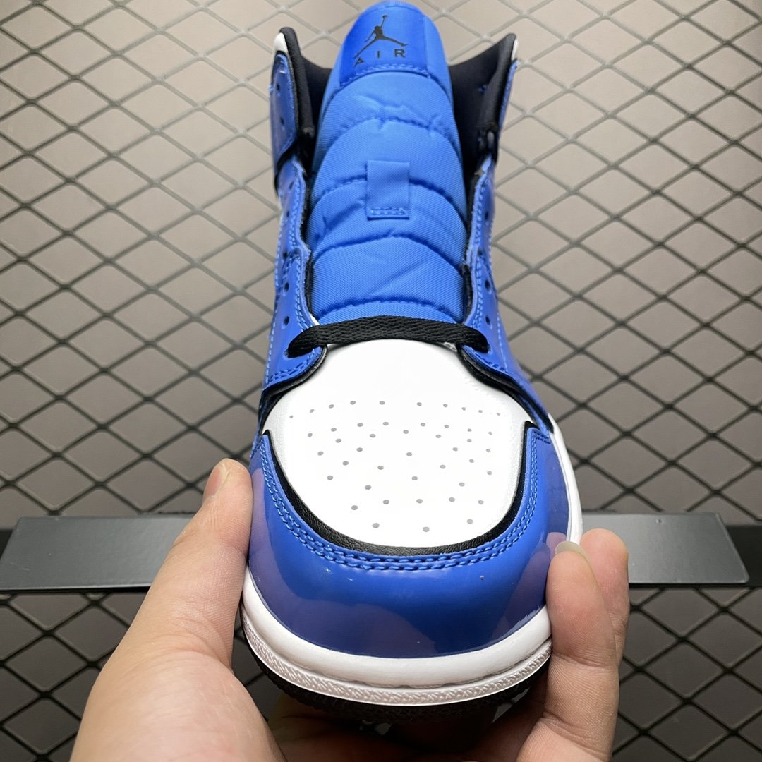 Replica Air Jordan Shoe Air Jordan 1 Mid Signal Blue DD6834-402 36-46