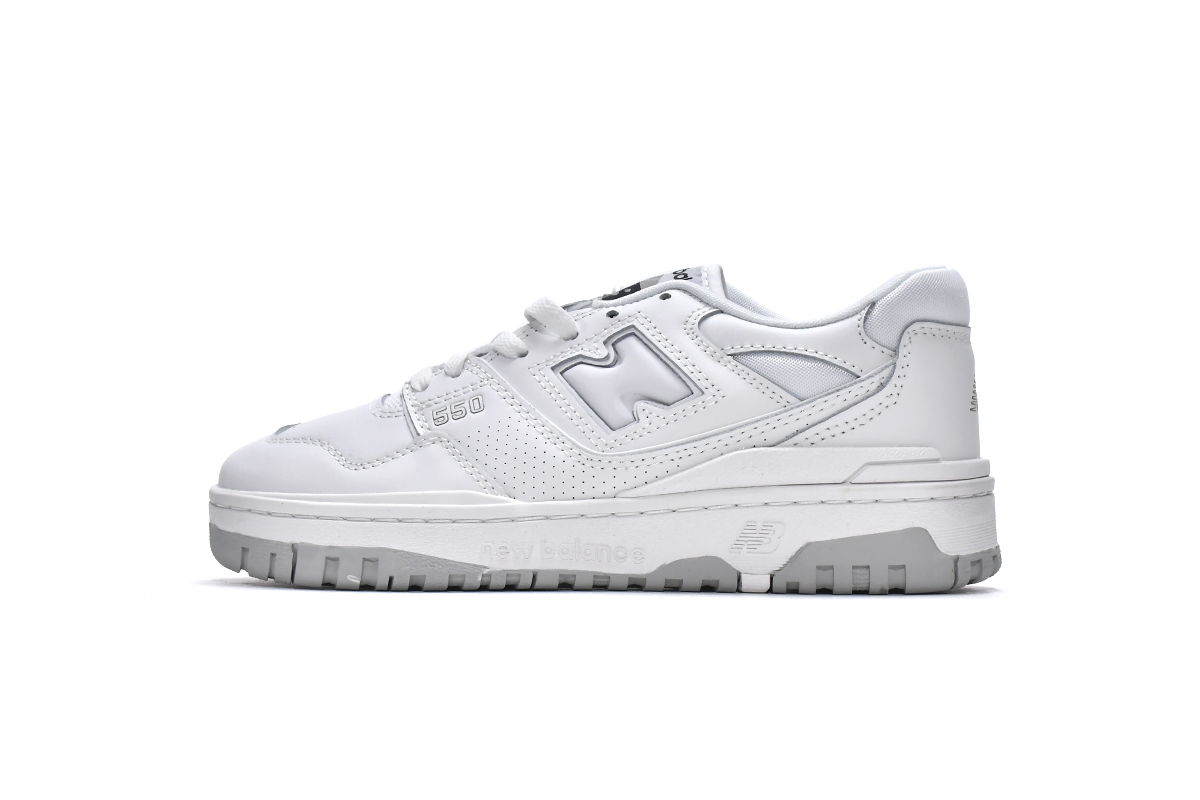 Replica New Balance Shoe BB550PB1 New Balance 550 White Grey