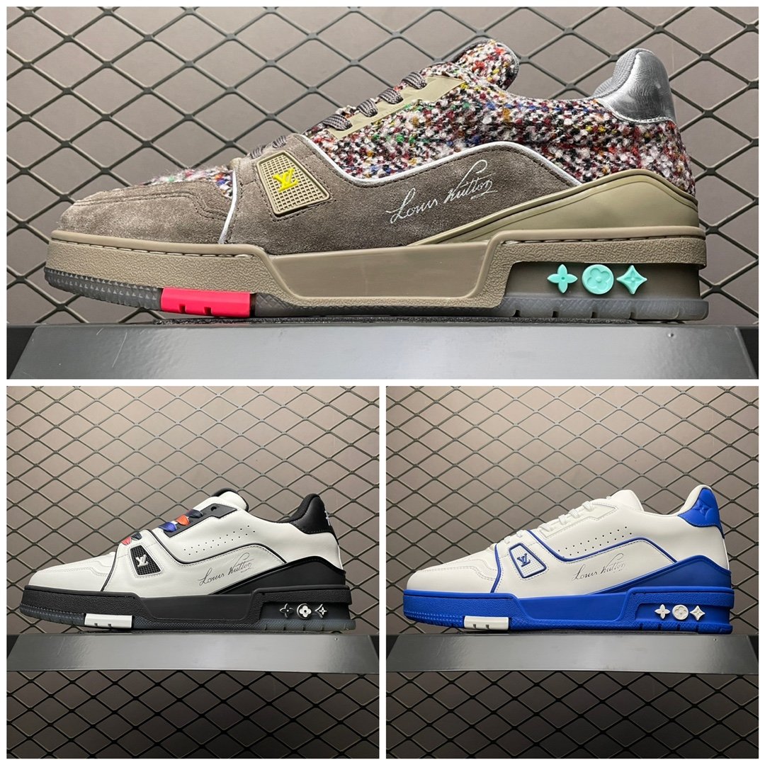 Replica Louis Vuitton Shoe Louis Vuitton Trail Sneaker LV _02417