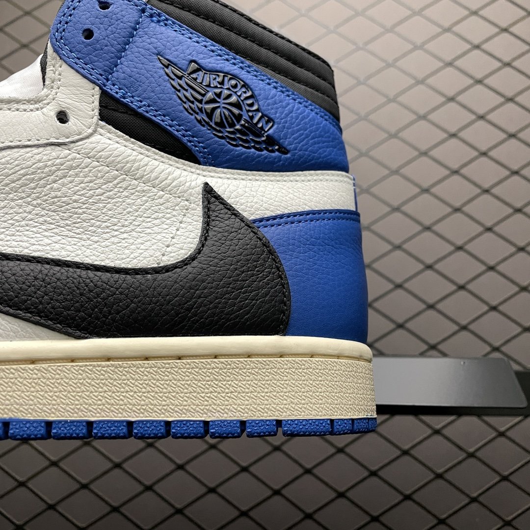 Replica Travis Scott Shoe Fragment x Travis Scott x Air Jordan 1Military Blue TSDH322