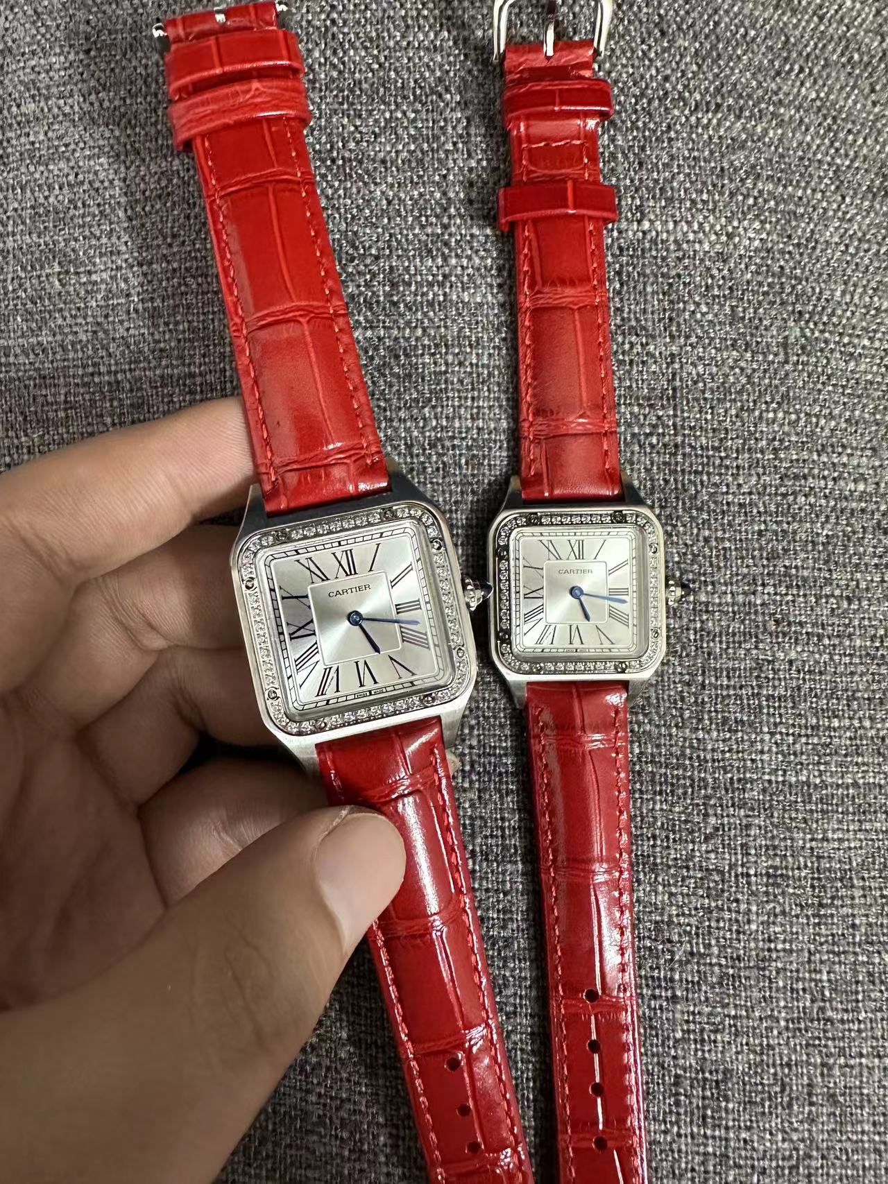 Replica Cartier Tank 904l Stainless Steel Automatic Mechanical Watch 32mm×43mm 28mm×38mm