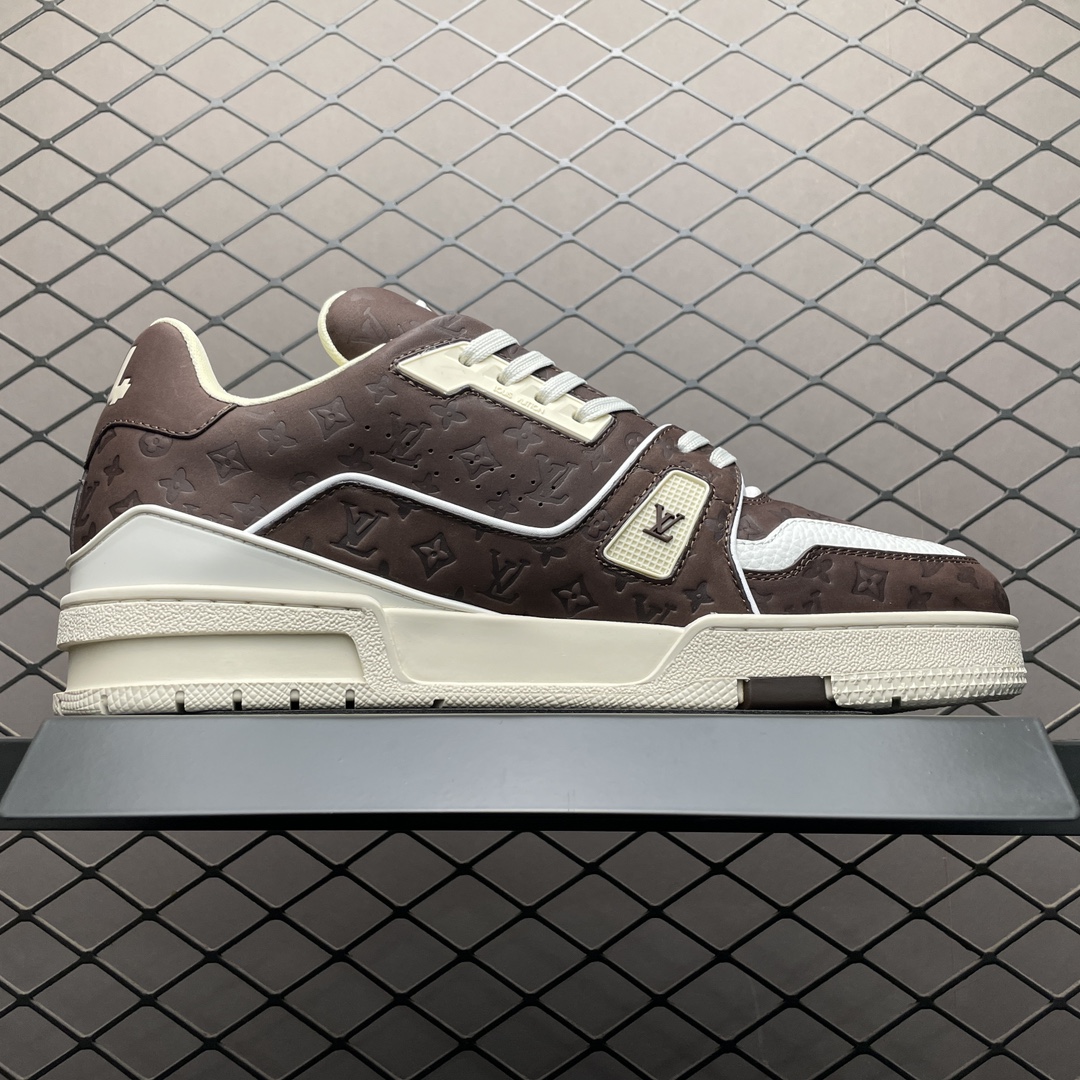 Replica Louis Vuitton Shoe Tyler x Louis Vuitton LV Trainer Size 38-46 #60PGUU38