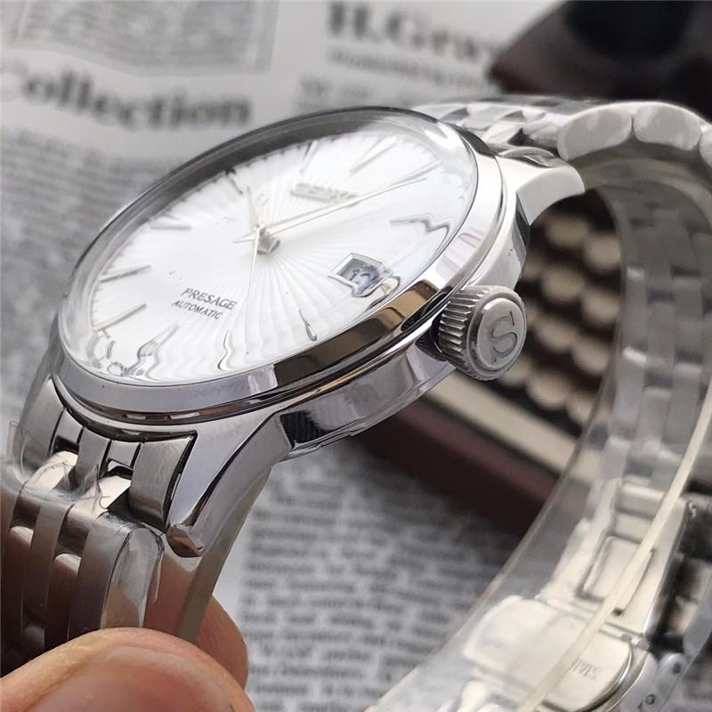 Replica Seiko 904l Stainless Steel Automatic Japanese Movement Watch 42MM