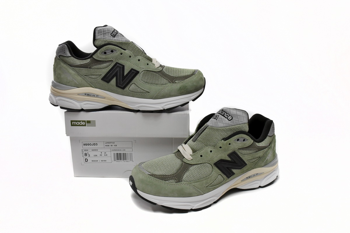 Replica New Balance Shoe M990JD3 JJJJound x New Balance 990v3 Olive