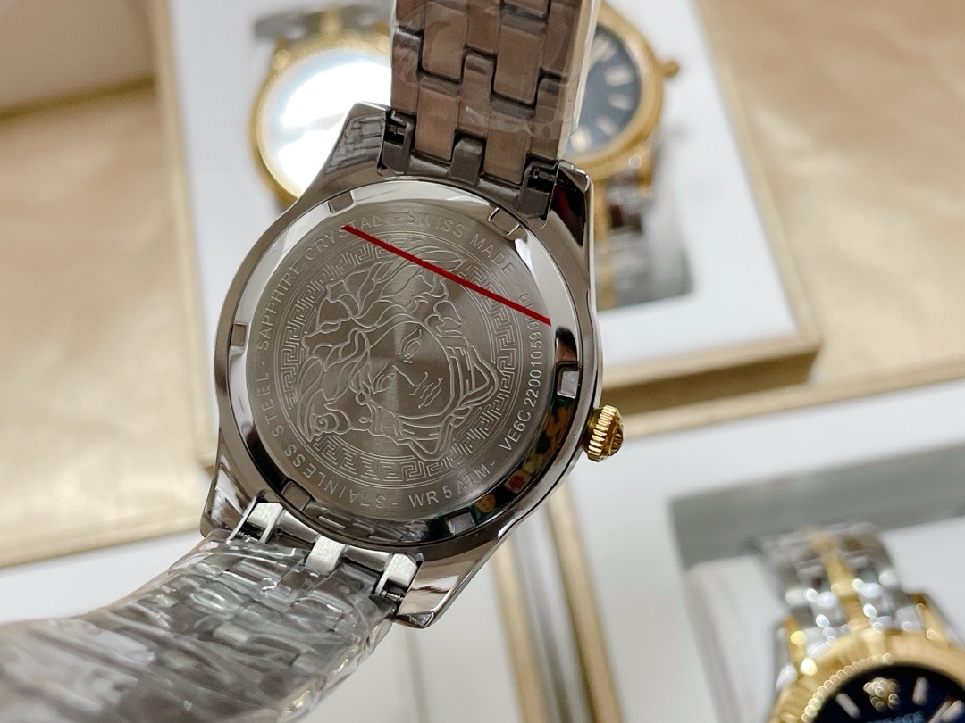 Replica Versace 904l Stainless Steel Quartz Watch 36MM