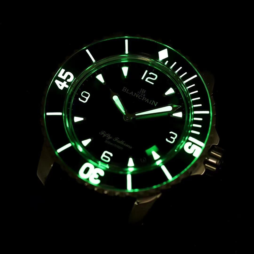 Replica Blancpain 904l Stainless Steel Automatic Machine 9015 Japanese movement Watch 45MM